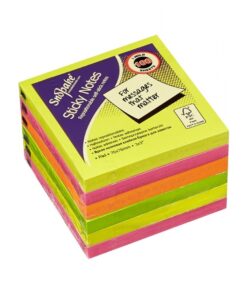 Viestilappu Snopake 76x76mm FSC neonlajitelma /6
