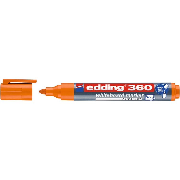 Valkotaulukynä edding 360 1,5-3 mm oranssi