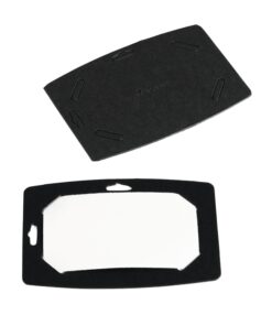Nimikyltti Durable kierrätyspaperista 54 x 90 mm musta
