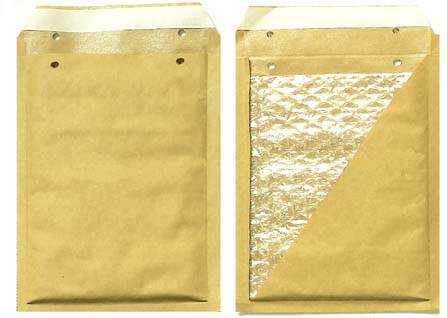 Kuplapussi AirPro 18 x 26,5 cm ruskea /100