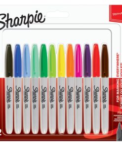 Merkkauskynä Sharpie Fine Point värilajitelma blister /12