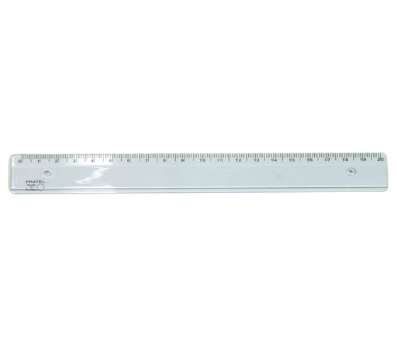 Viivain muovinen 20 cm