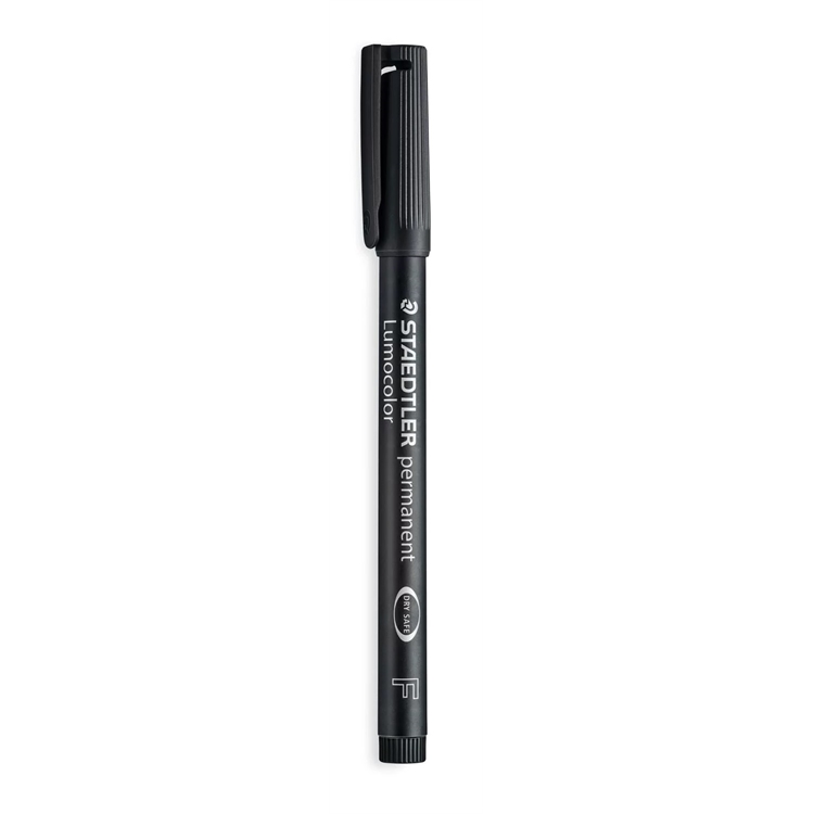 Merkkauskynä Staedtler Lumocolor 318 pysyvä F musta
