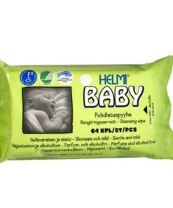 Helmi Baby kostea puhdistuspyyhe/64kpl