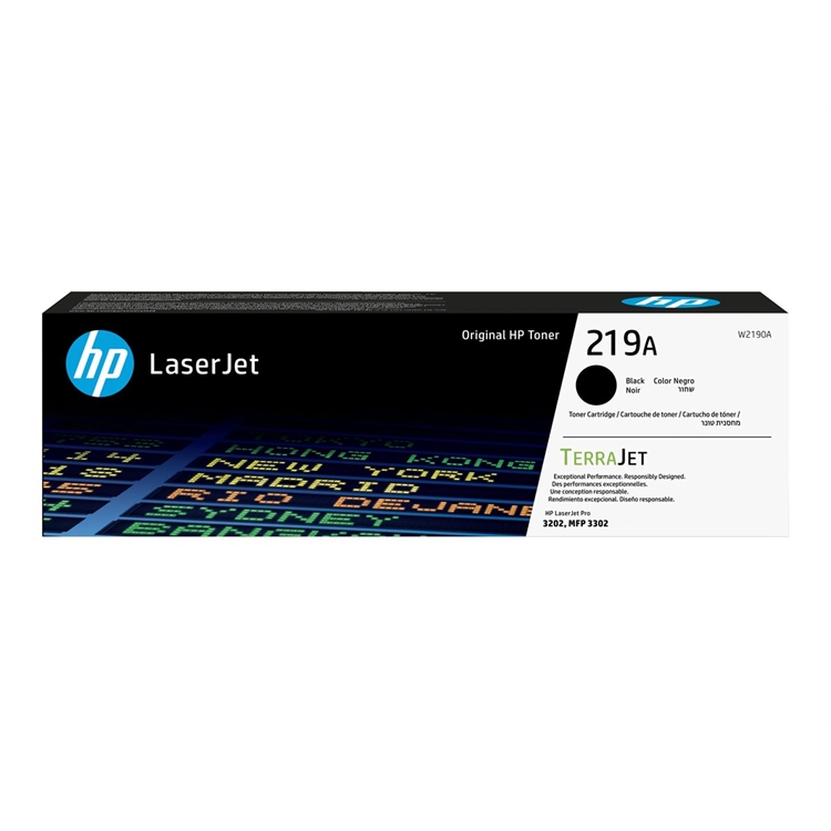 Laservärikasetti HP 219A W2190A musta 1,3K