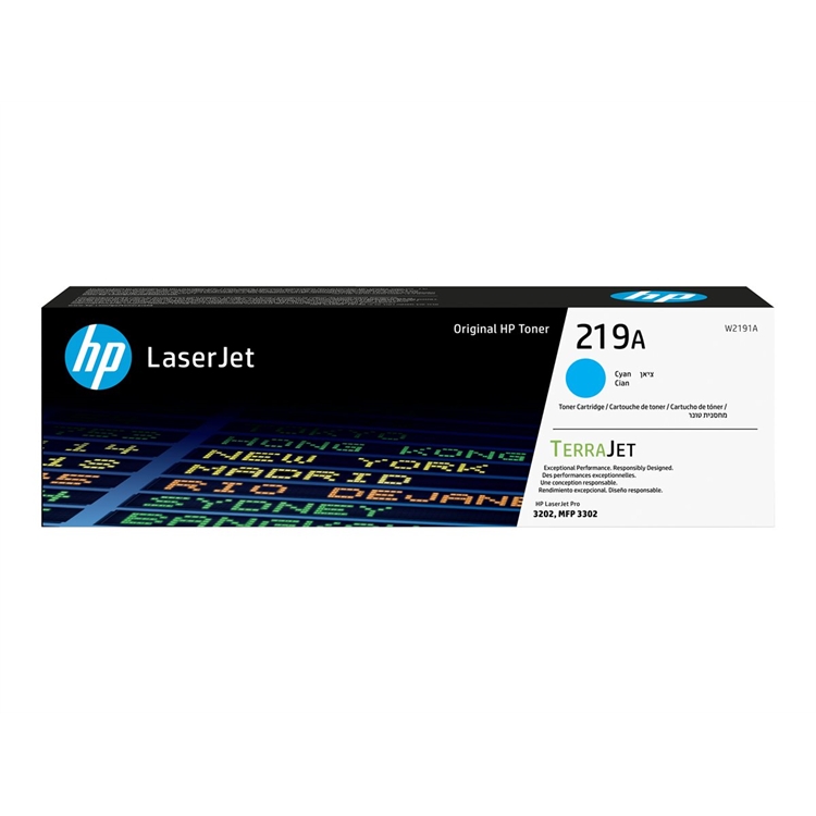 Laservärikasetti HP 219A W2191A sininen 1,2K