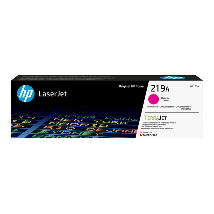 Laservärikasetti HP 219A W2193A punainen 1,2K