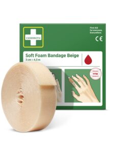 Cederroth Soft Foam laastari Beige 3 cm x 4,5m