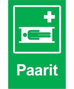 Opastekyltti laitteet jotka helpottavat pelastustyötä
