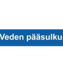 Opastekyltti päävesisulku