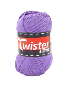 Puuvillalanka Twister Ibiza 50 g liila