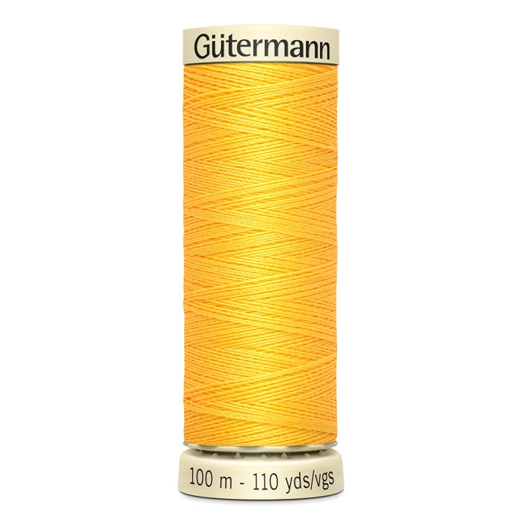 Ompelulanka Gütermann polyesteri 100 m keltainen