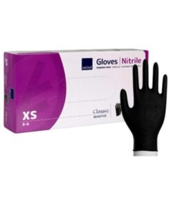 ABENA Classic nitriilikäsine XS musta 100kpl