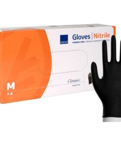ABENA Classic nitriilikäsine M musta/100