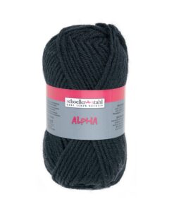 Neulelanka Schoeller + Stahl Alpha 50 g musta