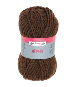 Neulelanka Schoeller + Stahl Alpha 50 g ruskea