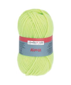 Neulelanka Schoeller + Stahl Alpha 50 g limenvihreä