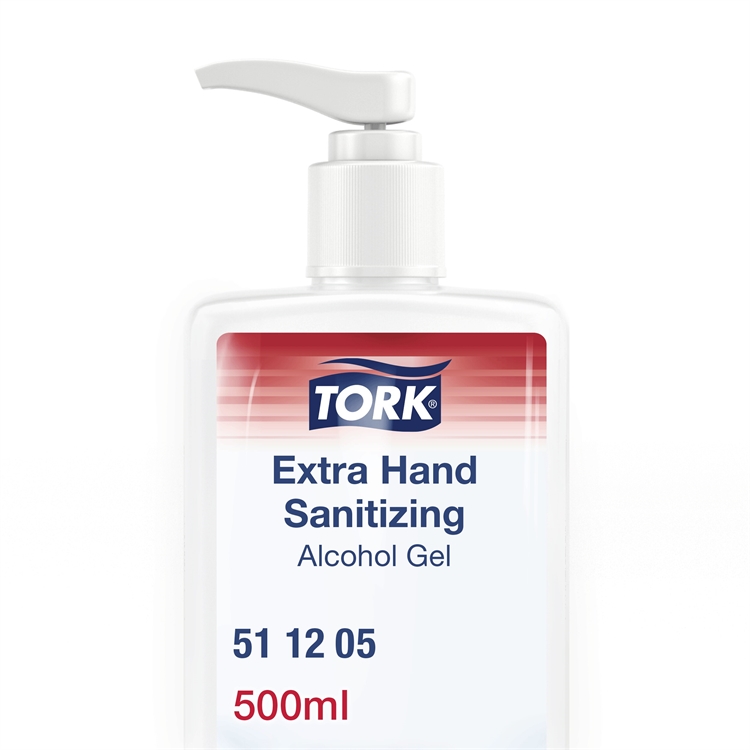 Käsihuuhde Tork Extra 511205 geeli 500ml/8