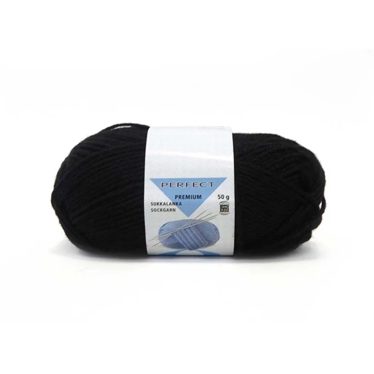 Neulelanka Perfect Premium 6 musta 50g