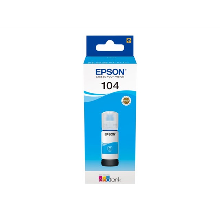 Mustekasetti Epson 104 EcoTank sininen 7,5K
